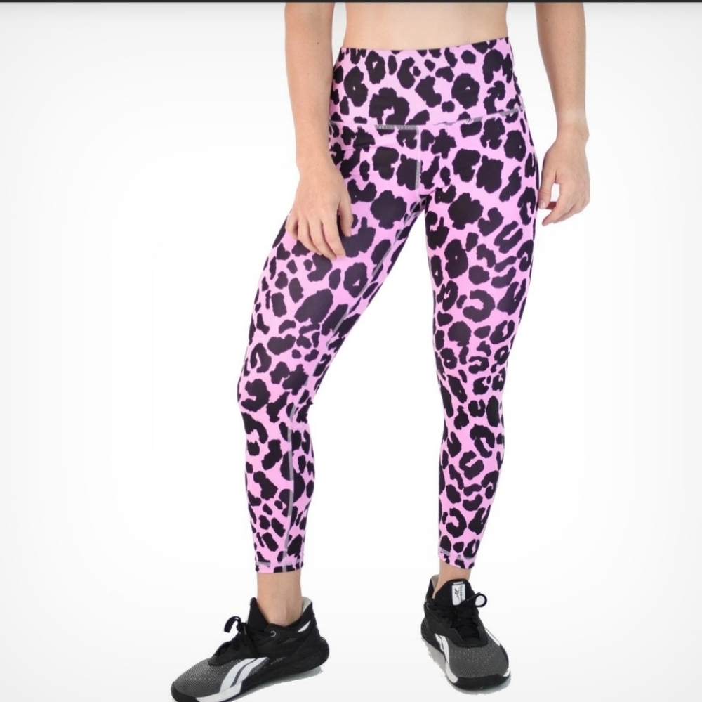 Fleo Orchid Leopard Leggings